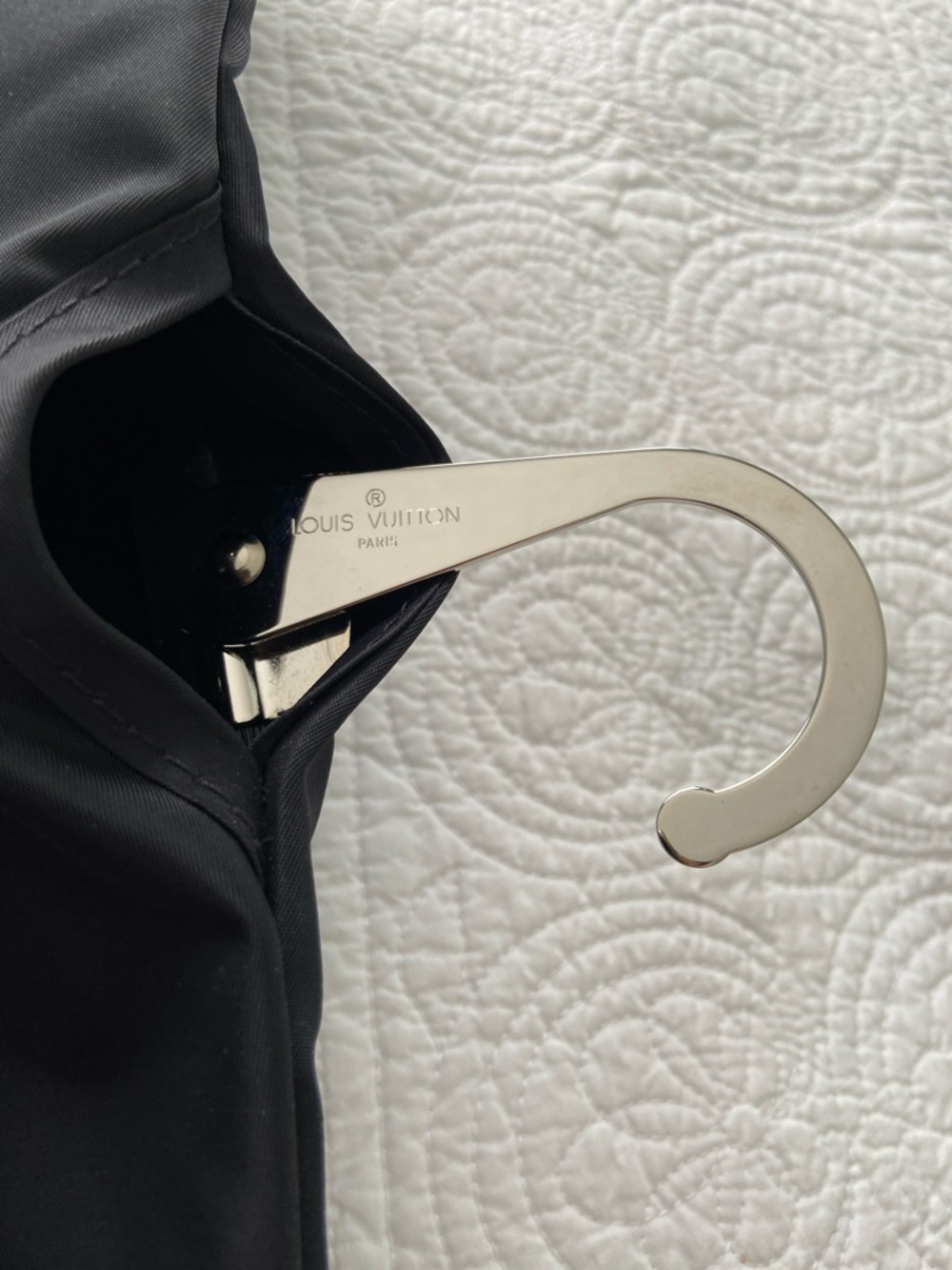 Louis Vuitton Black Garment Bag Cover With Hanger NEW - Picture 3 of 16